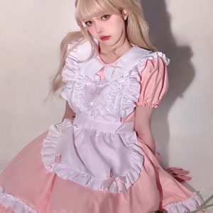 Cross lolita maid dress
