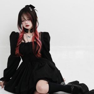 Sweet goth bubble dress