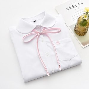 JK uniform sakura pocket blouse