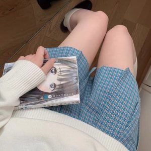 [Soft Blue] jk uniform skirt