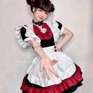 Halloween evil maid dress