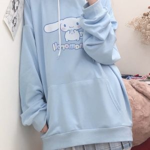 Pastel kawaii cinnamoroll hoodie