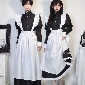 Anime cosplay maid dress