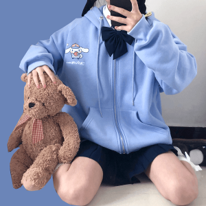 Kawaii melody cinnamoroll kuromi hoodie