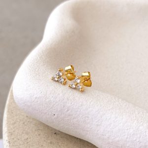 Ashlee Earrings - Gold