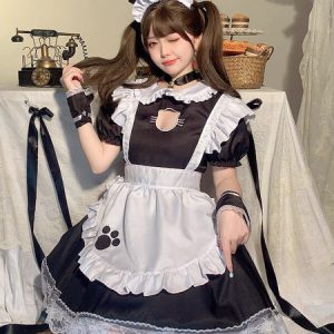 Kitty lolita maid dress
