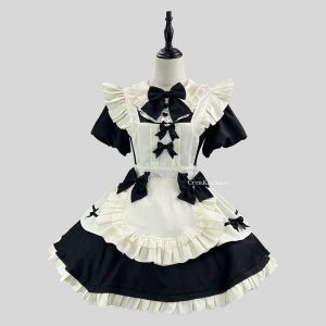 Sweet bows kawaii maid dress