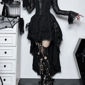 Gothic queen corset dress