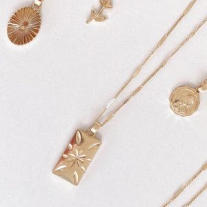 Sierra Fine Necklace Set - Gold