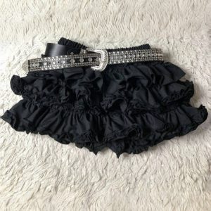 Goth lolita layered bloomer skirt