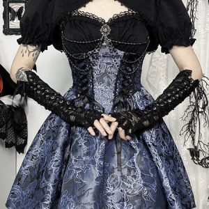 Mermaid gothic lolita dress / bolero