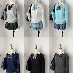 Jk embroidered solid color pullover sweater
