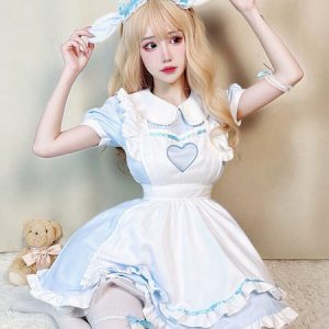 Kawaii Bunny maid dress