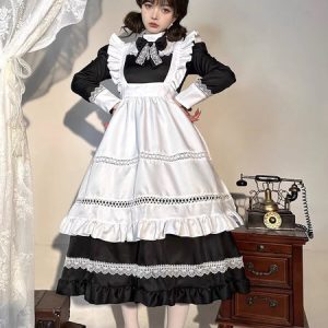 Noble style kawaii maid dress