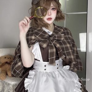 Detective Love Song Gothic Maid Dress